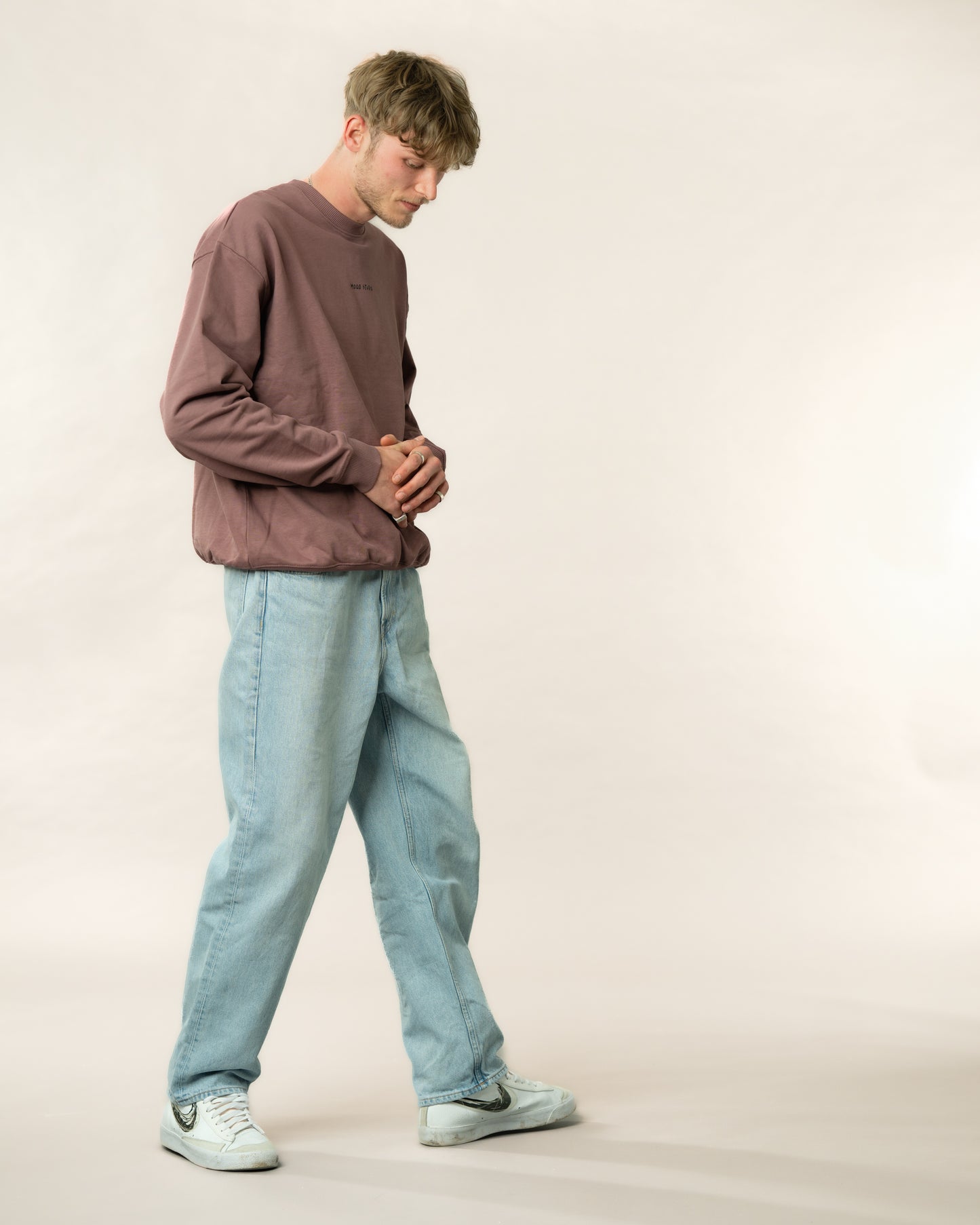 ESSENTIAL SWEATER MAUVE