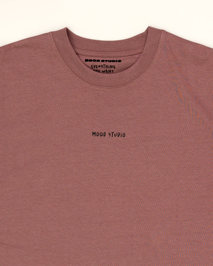 ESSENTIAL T-SHIRT MAUVE