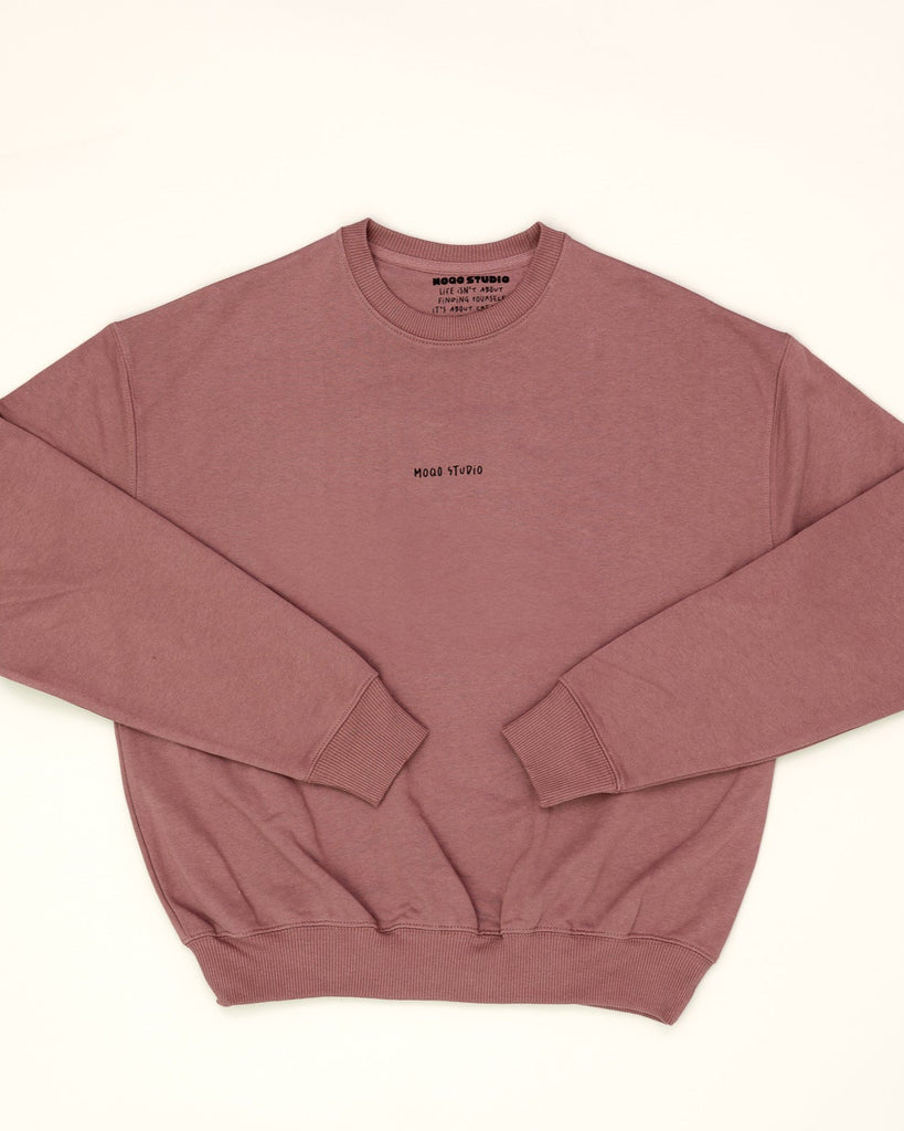 ESSENTIAL SWEATER MAUVE